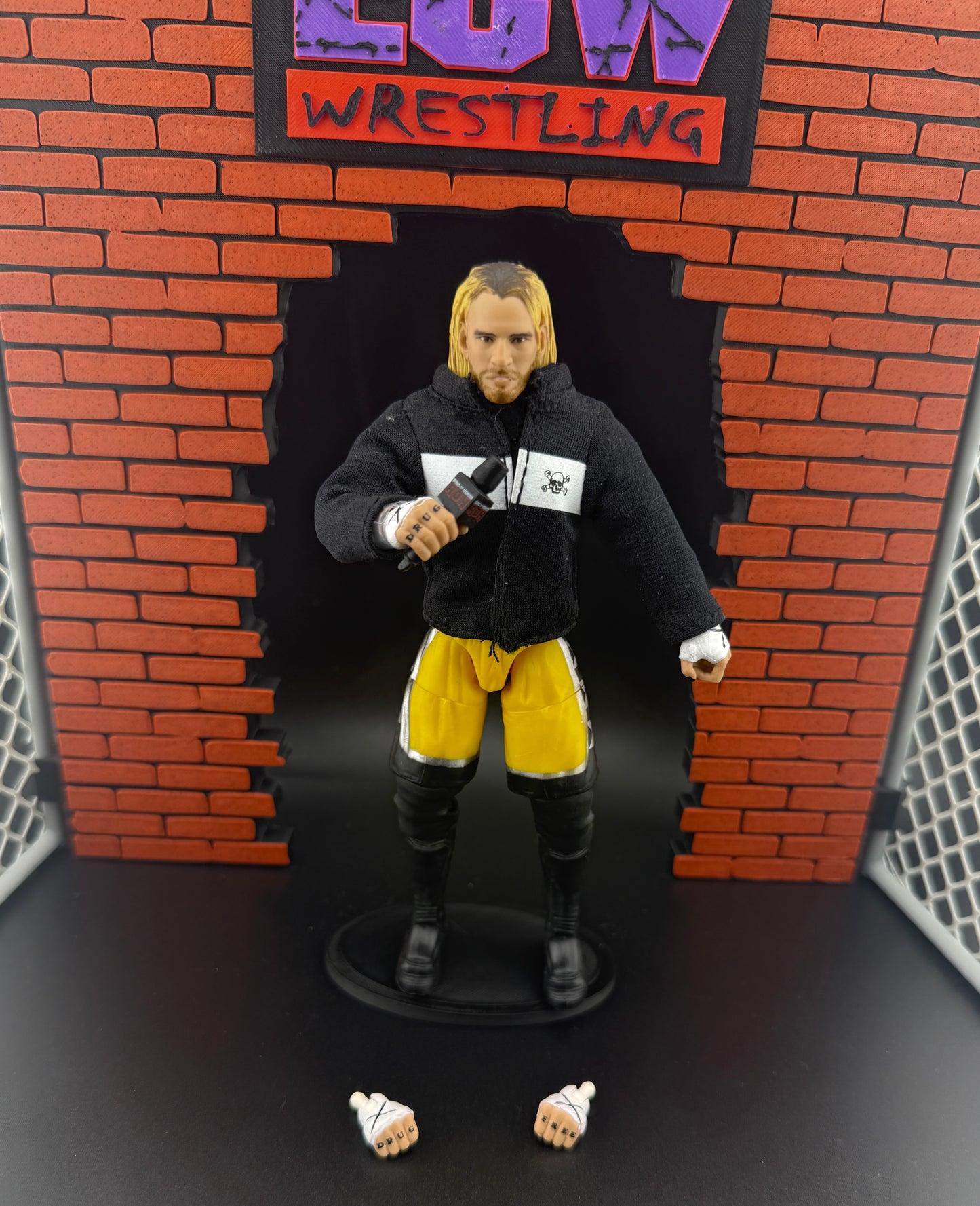 AEW(Loose Figure)- CM Punk (ROH) Action Figure