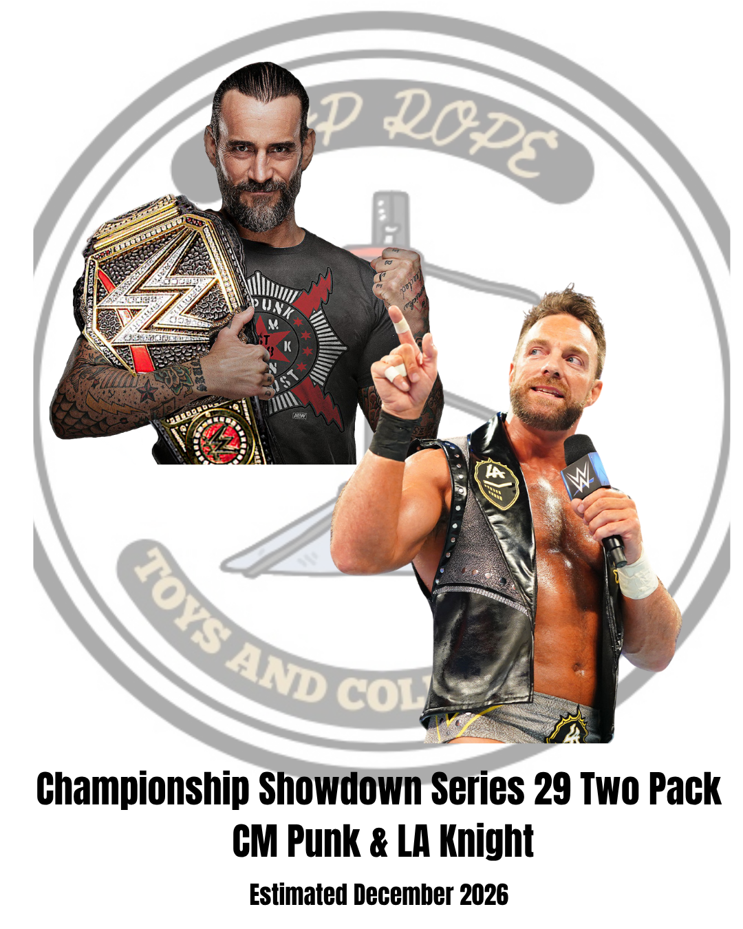 Championship Two Pack - CM Punk and LA Knight