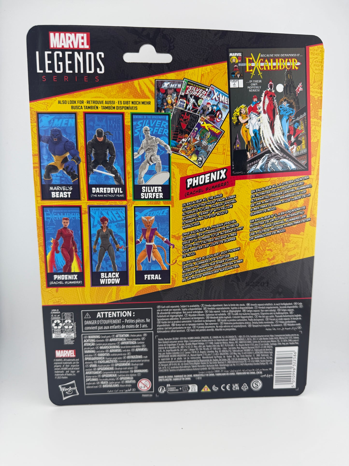 X-Men Marvel Legends Series Phoenix (Rachel Summers) Excalibur Action Figure