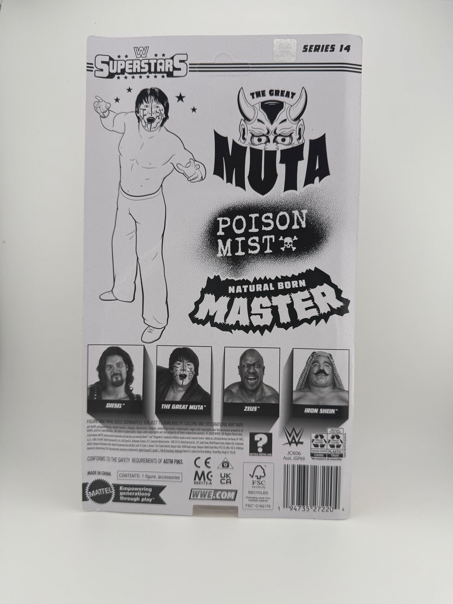 WWE Superstars- Great Muta(Standard) Action Figure