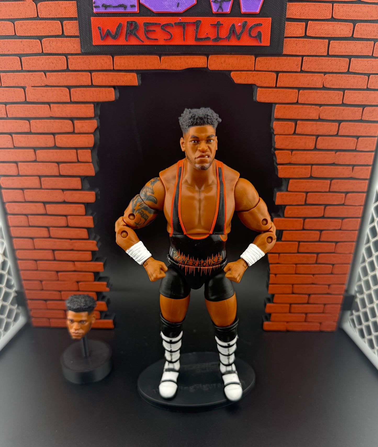 AEW(Loose Figure)- Powerhouse Hobbs Action Figure