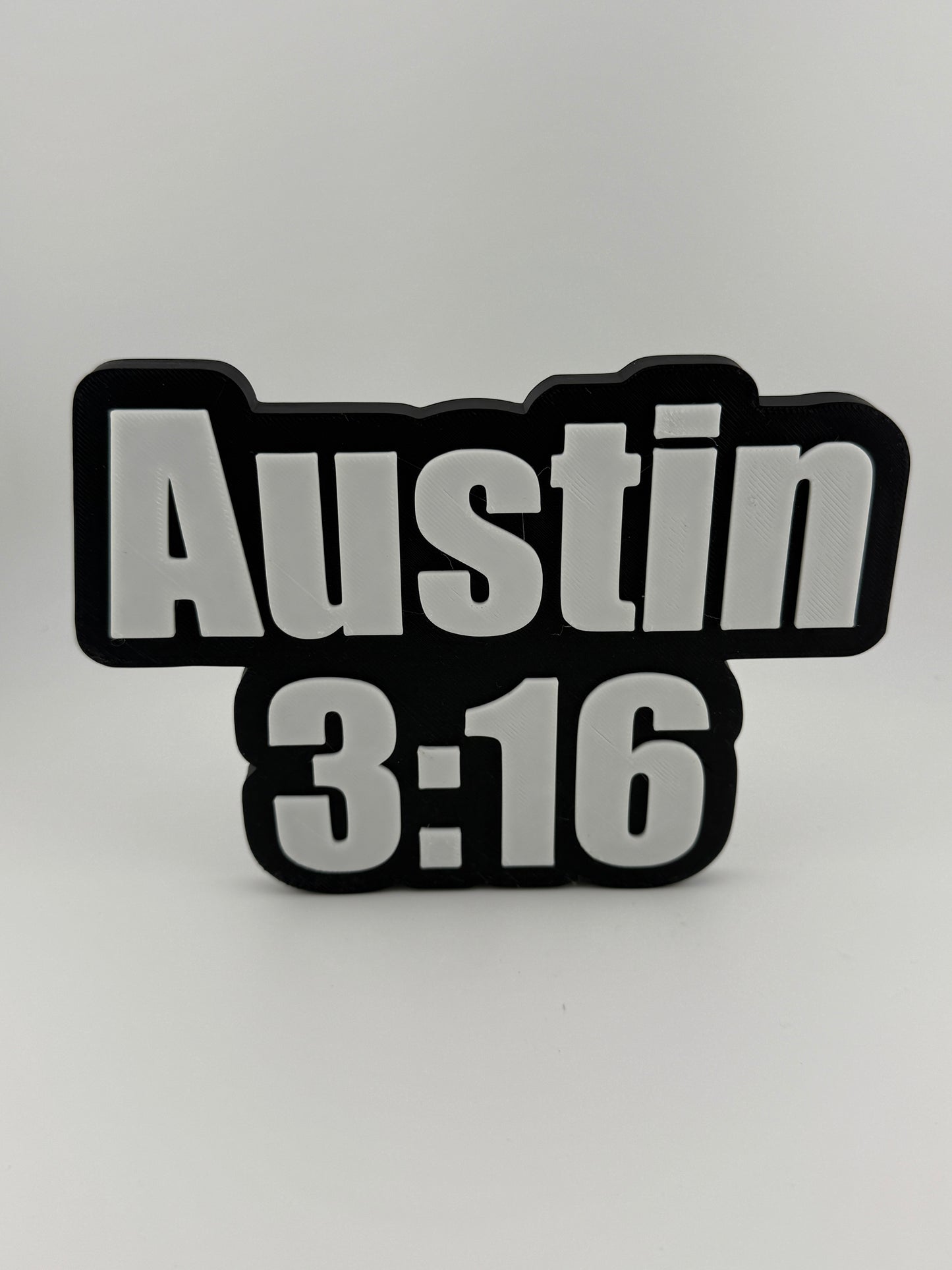 3D Print- Austin 3:16 OG Logo