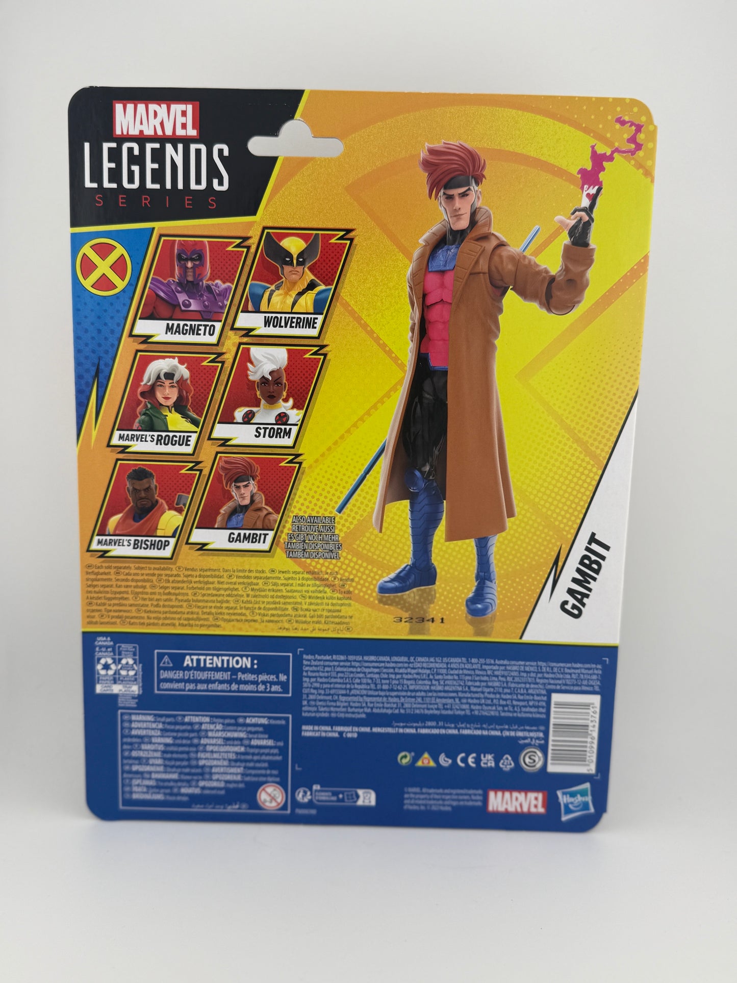 X-Men 97 Marvel Legends Gambit 6-inch Action Figure