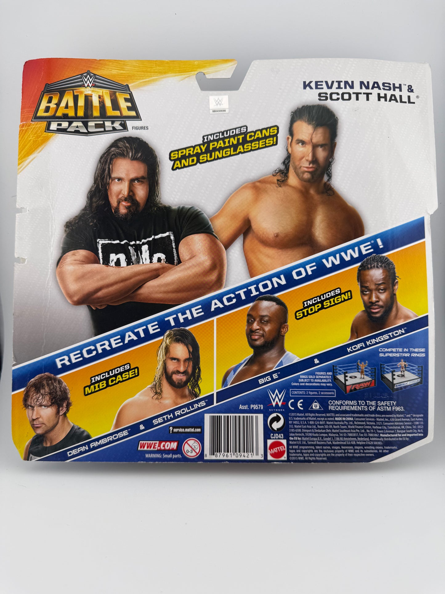 WWE Main Event- NWO Battle Pack with Kevin Nash and Scott Hall
