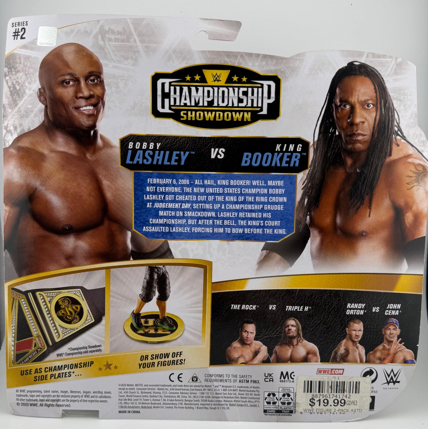WWE Main Event- Bobby Lashley and King Booker Championship Showdown Series 2