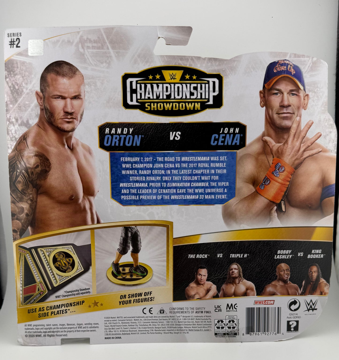 WWE Main Event- Randy Orton VS John Cena Championship Showdown Series #2