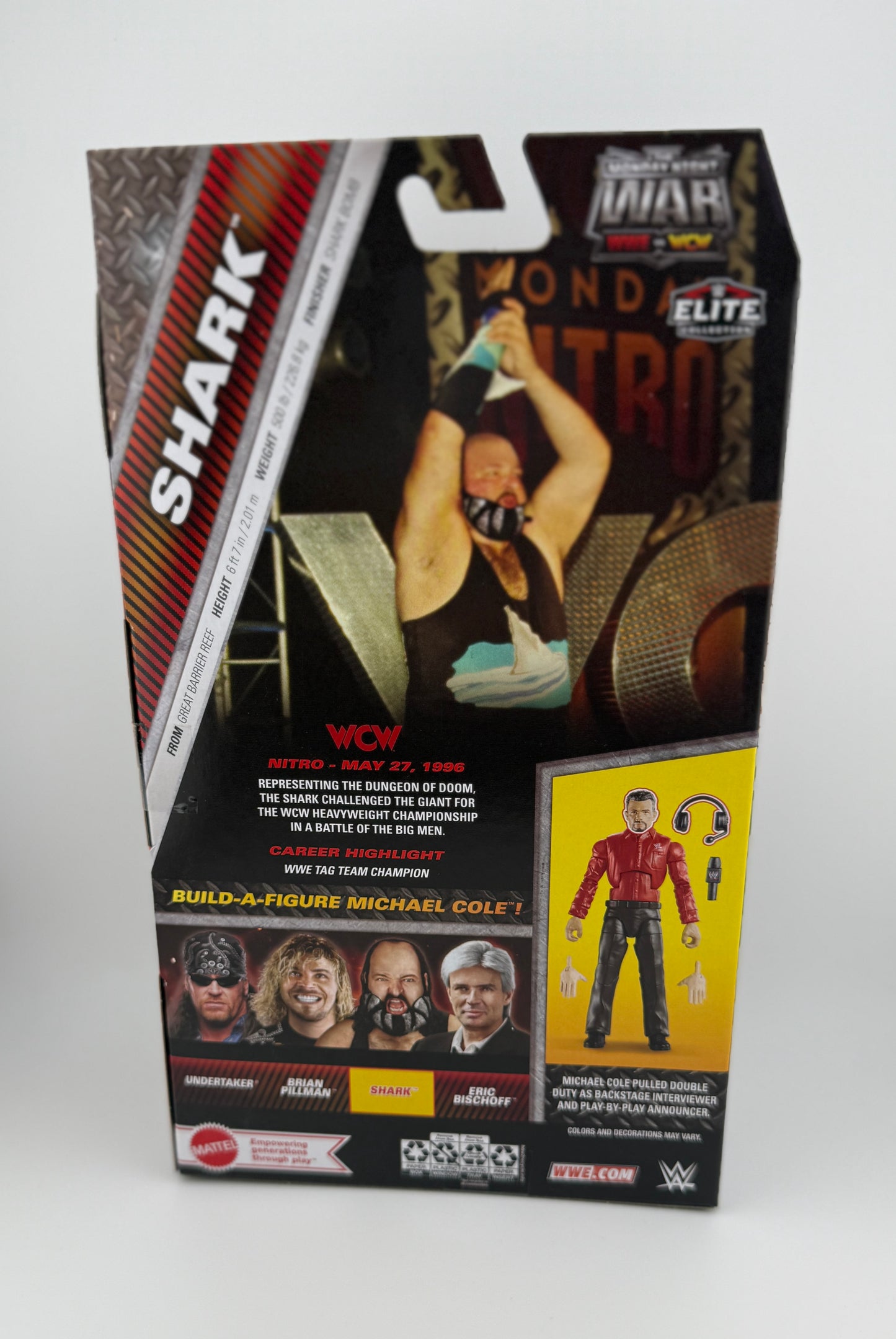 WWE Elite- MNW Series 8 Shark Action Figure