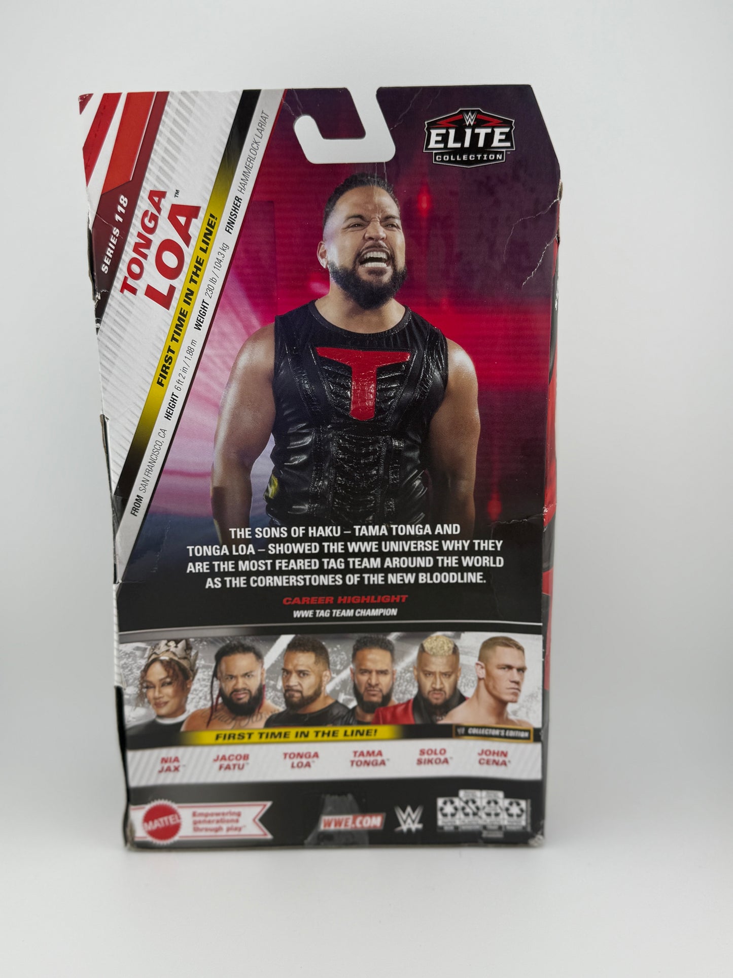 WWE Elite- Series 118 Tonga Loa Action Figure