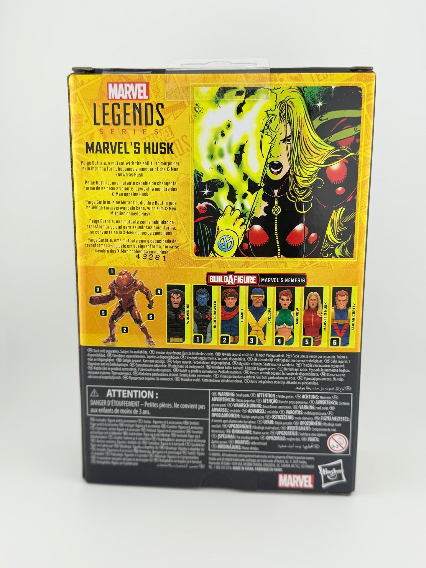 X-Men Marvel Legends Husk 6-Inch Action Figure