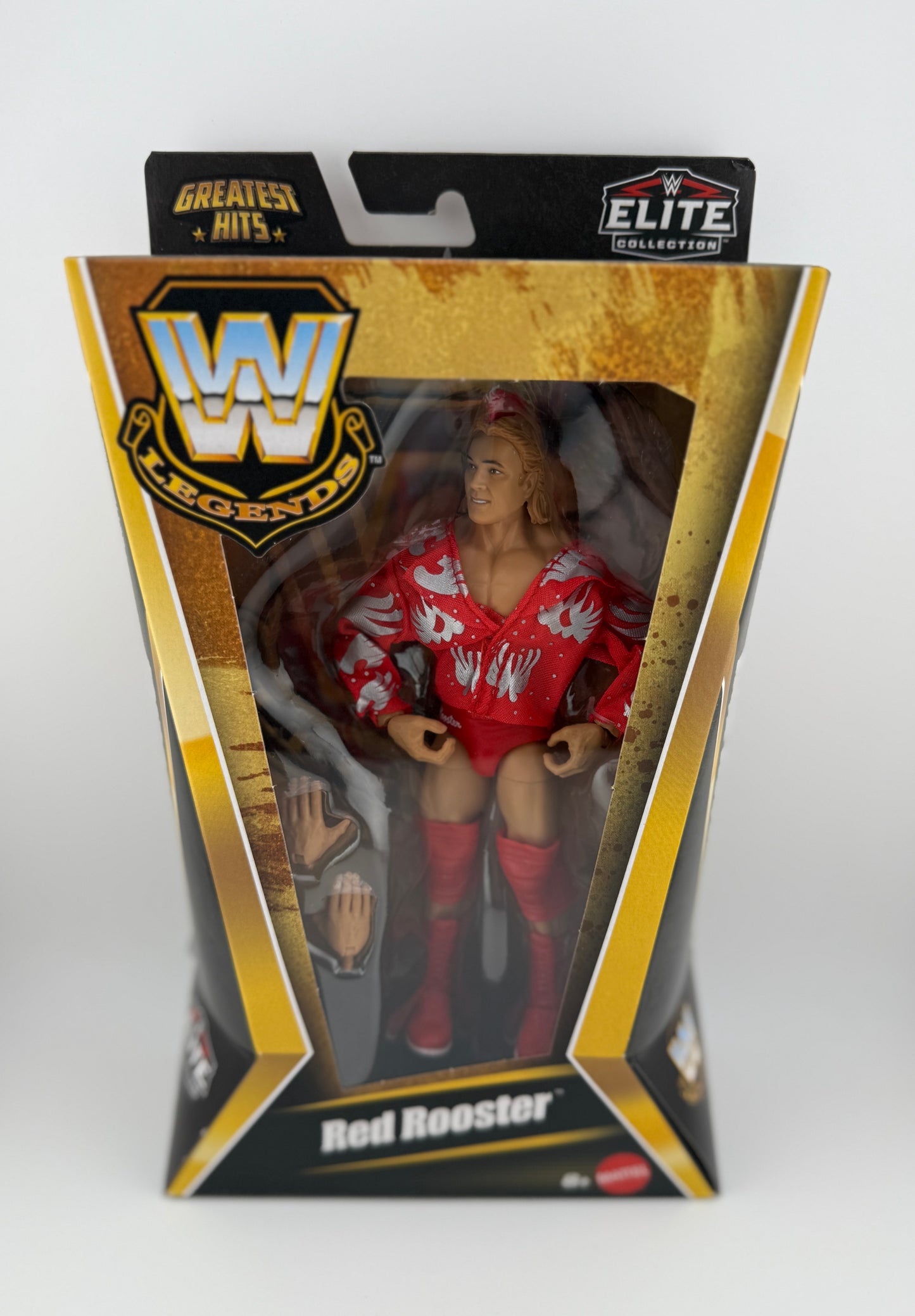 WWE Elite- Legends Greatest Hits Red Rooster Action Figure