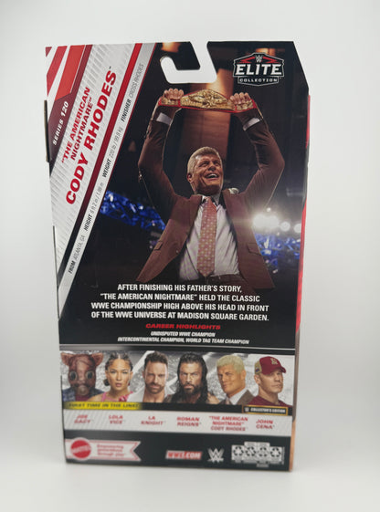 WWE Elite- Series 120 Cody Rhodes Action Figure