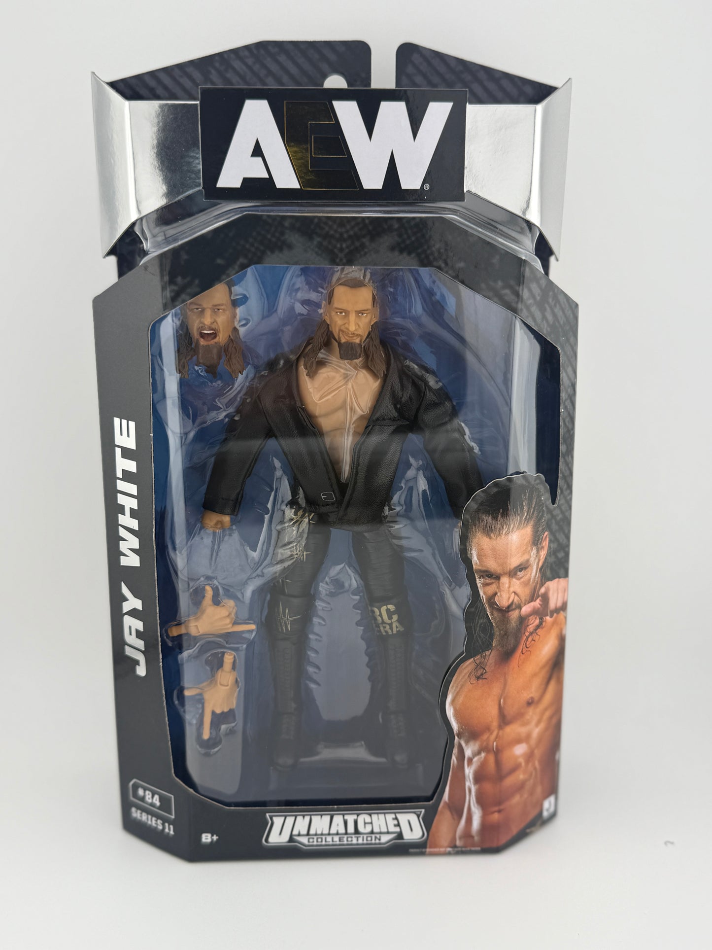 AEW- Unmatched Series 17 “Switchblade” Jay White (#85)(Standard) Action Figure