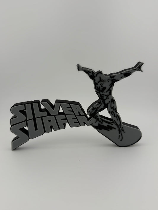 3D Print- Silver Surfer Logo