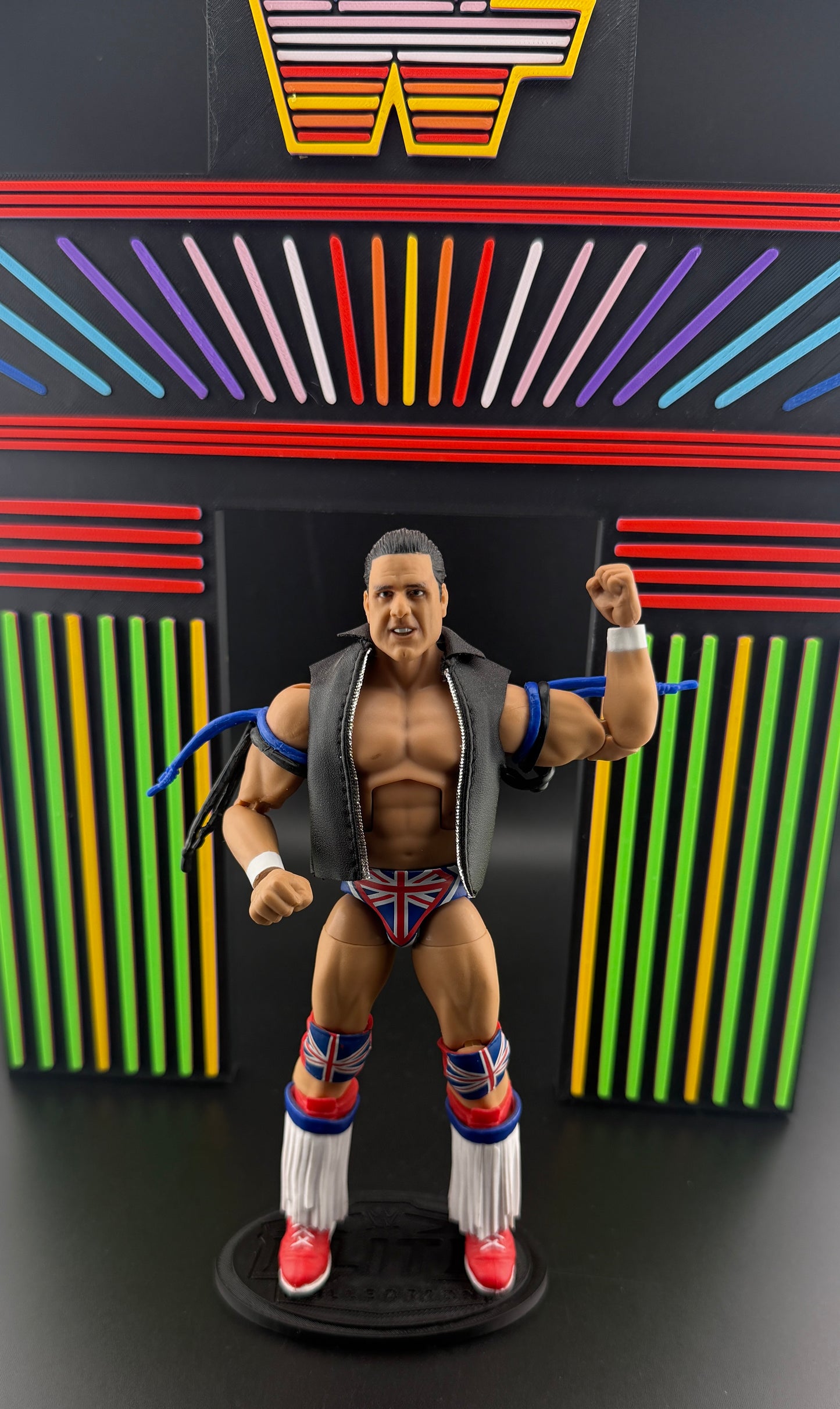 WWE Elite(Loose Figure)- British Bulldog Action Figure