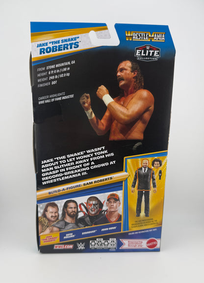 WWE Elite- Wrestlemania Series Jake “The Snake” Roberts Action Figure