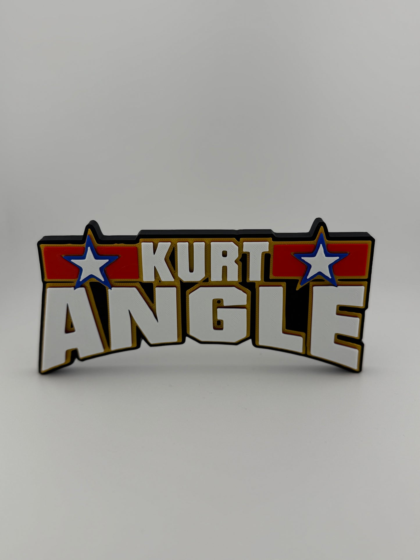 3D Print- Kurt Angle Logo