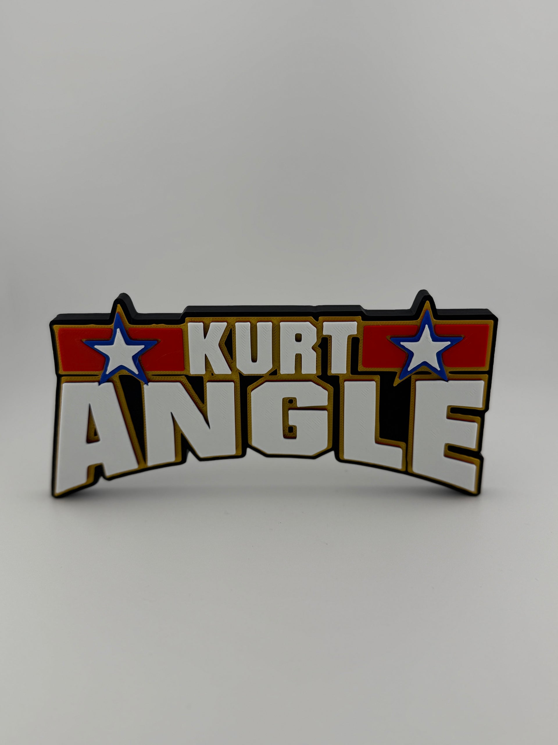 3D Print- Kurt Angle Logo