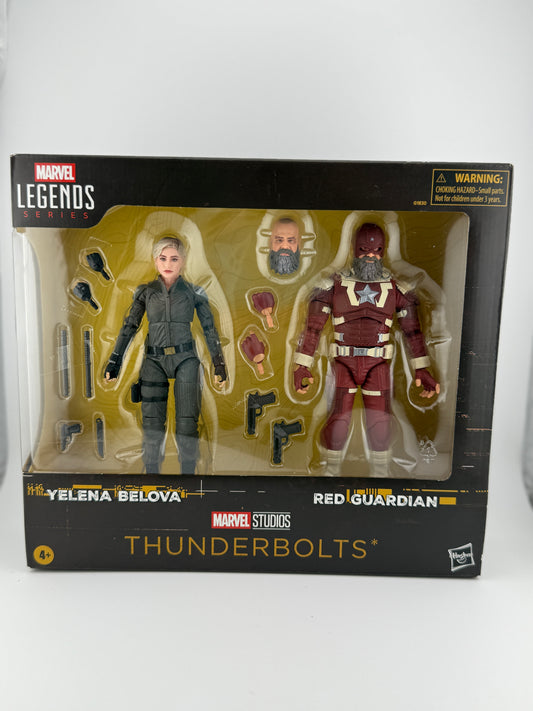 Marvel- Legends Series Thunderbolts Yelena Belova & Red Guardian Action Figures