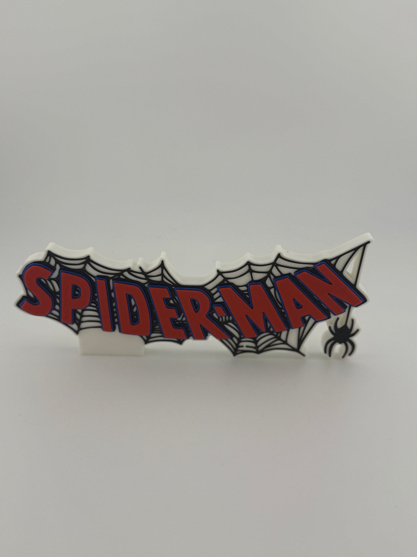 3D Print- Spider-Man Web Logo