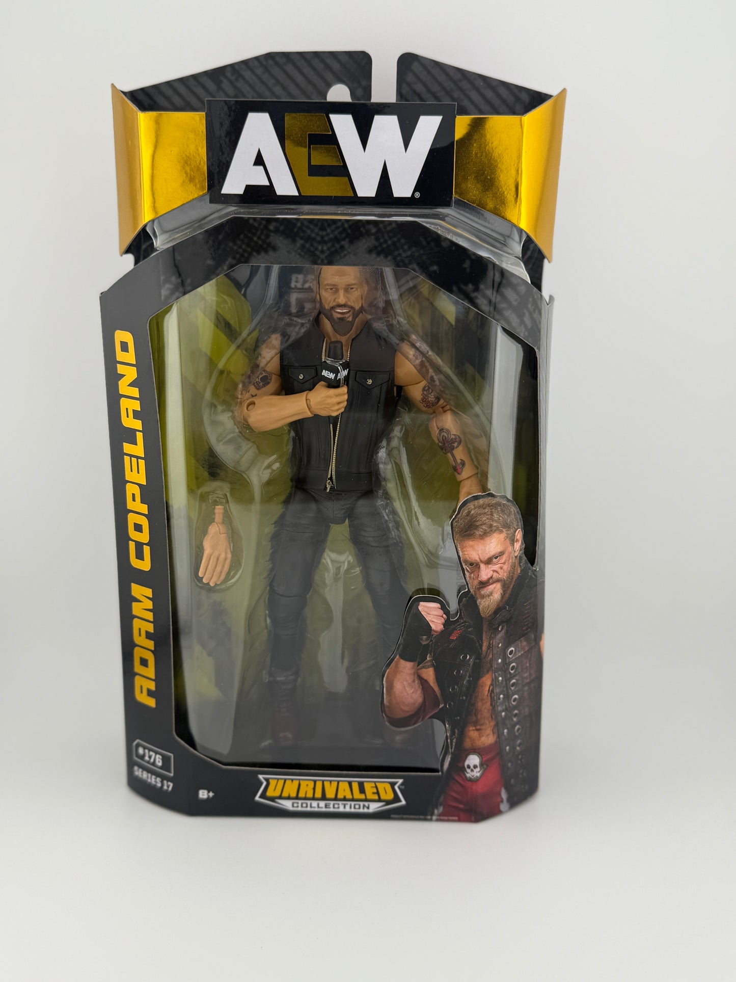 AEW- Unrivaled Series 17 Adam Copeland(#176)(Standard) Action Figure