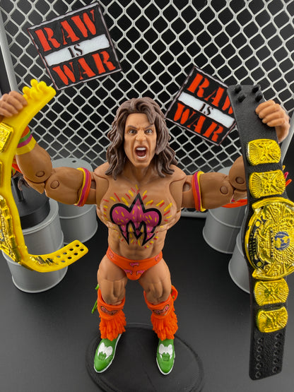 WWE Ultimate(Loose Figure)- Ultimate Warrior Action Figure
