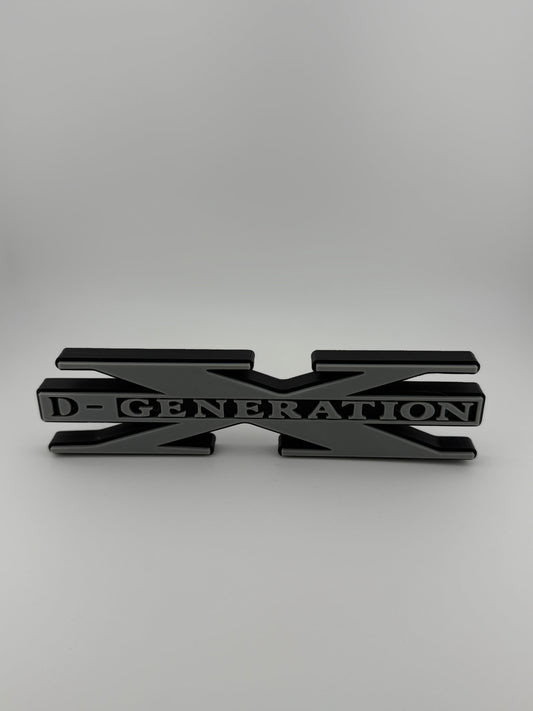 3D Print- DGeneration X Logo