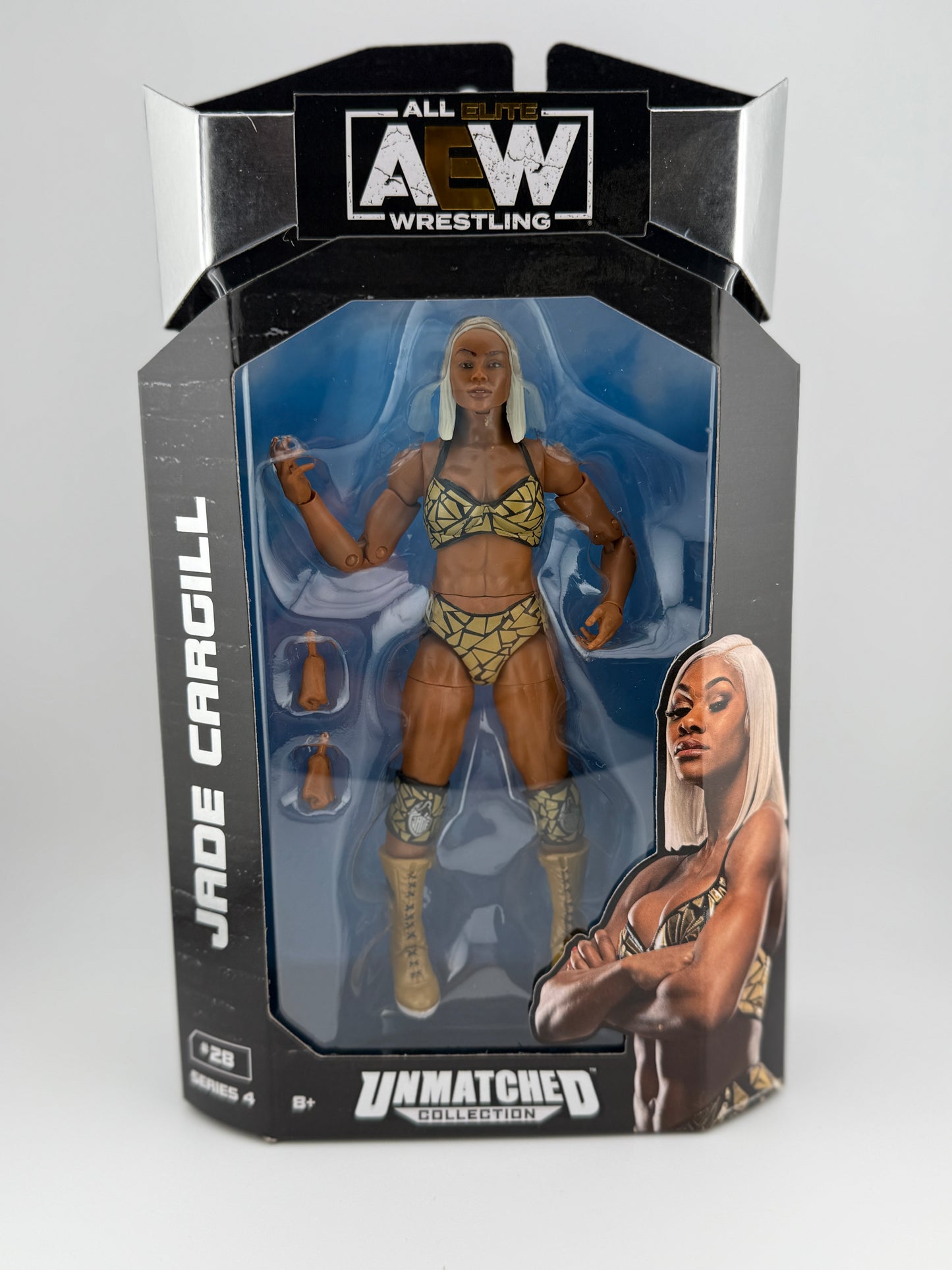AEW- Unmatched Series 4 Jade Cargill(#28) Action Figure