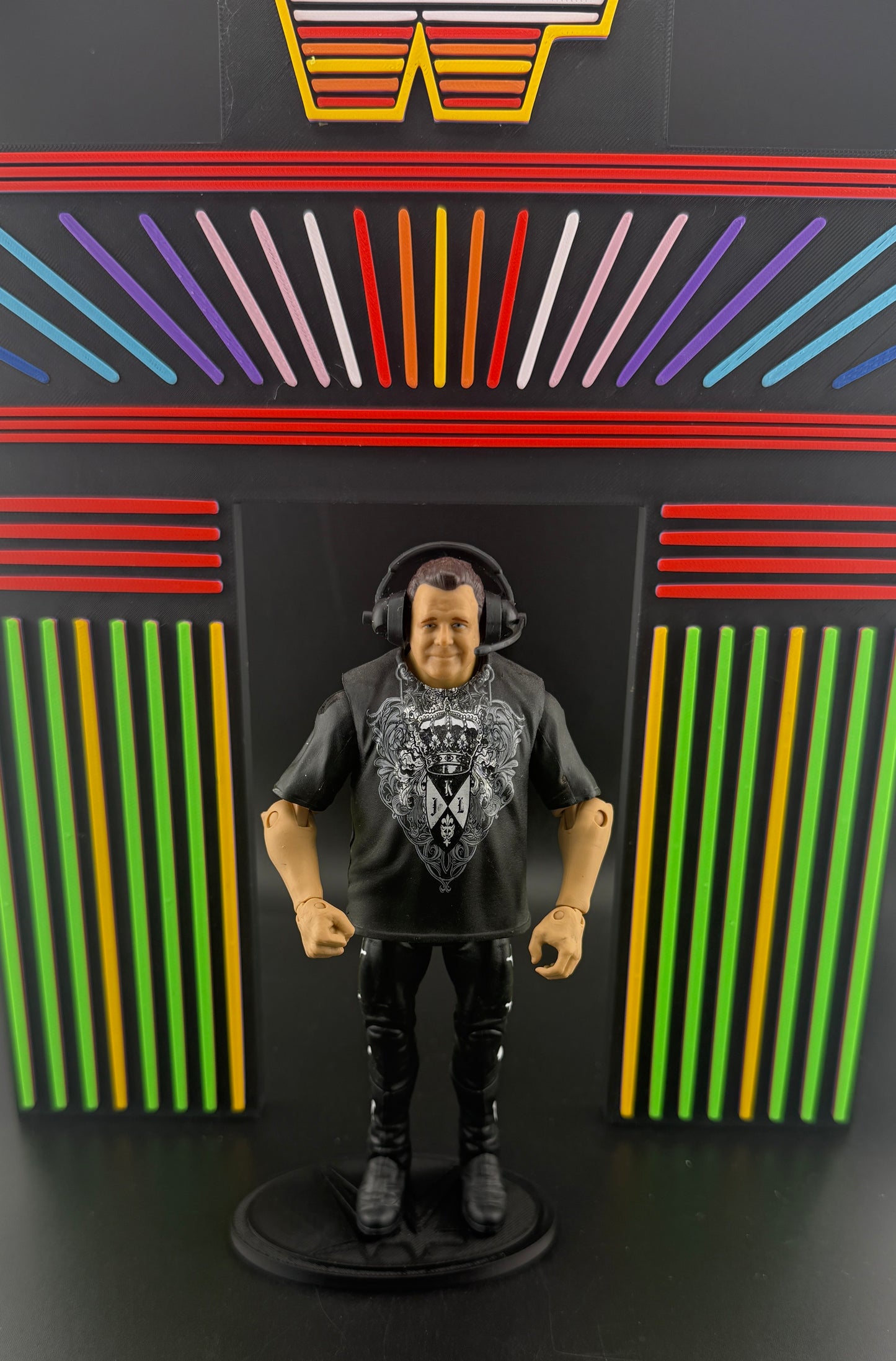 WWE Basic(Loose Figure)- Jerry "the King" Lawler Action Figure
