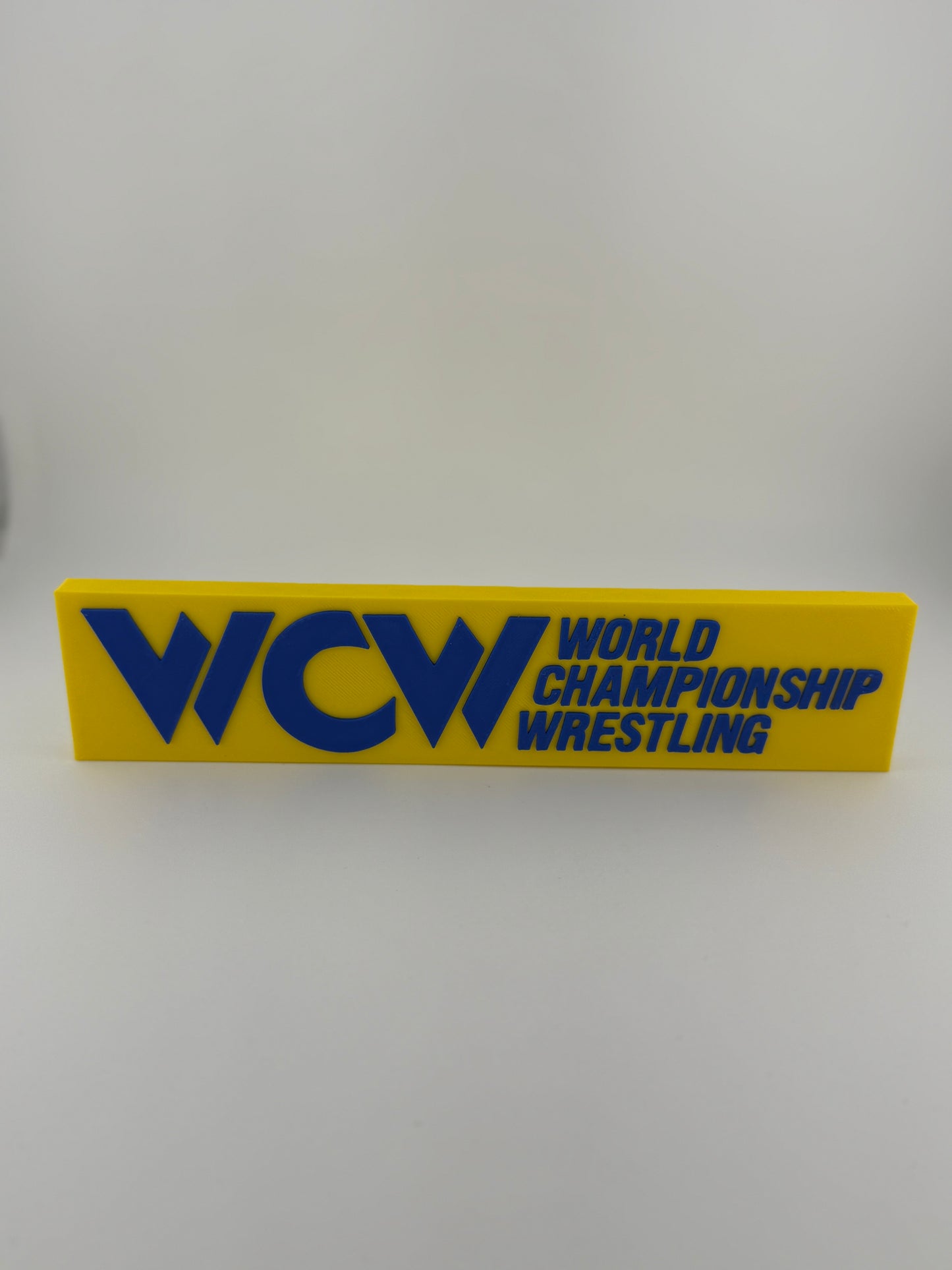 3D Print- WCW Vintage Logo