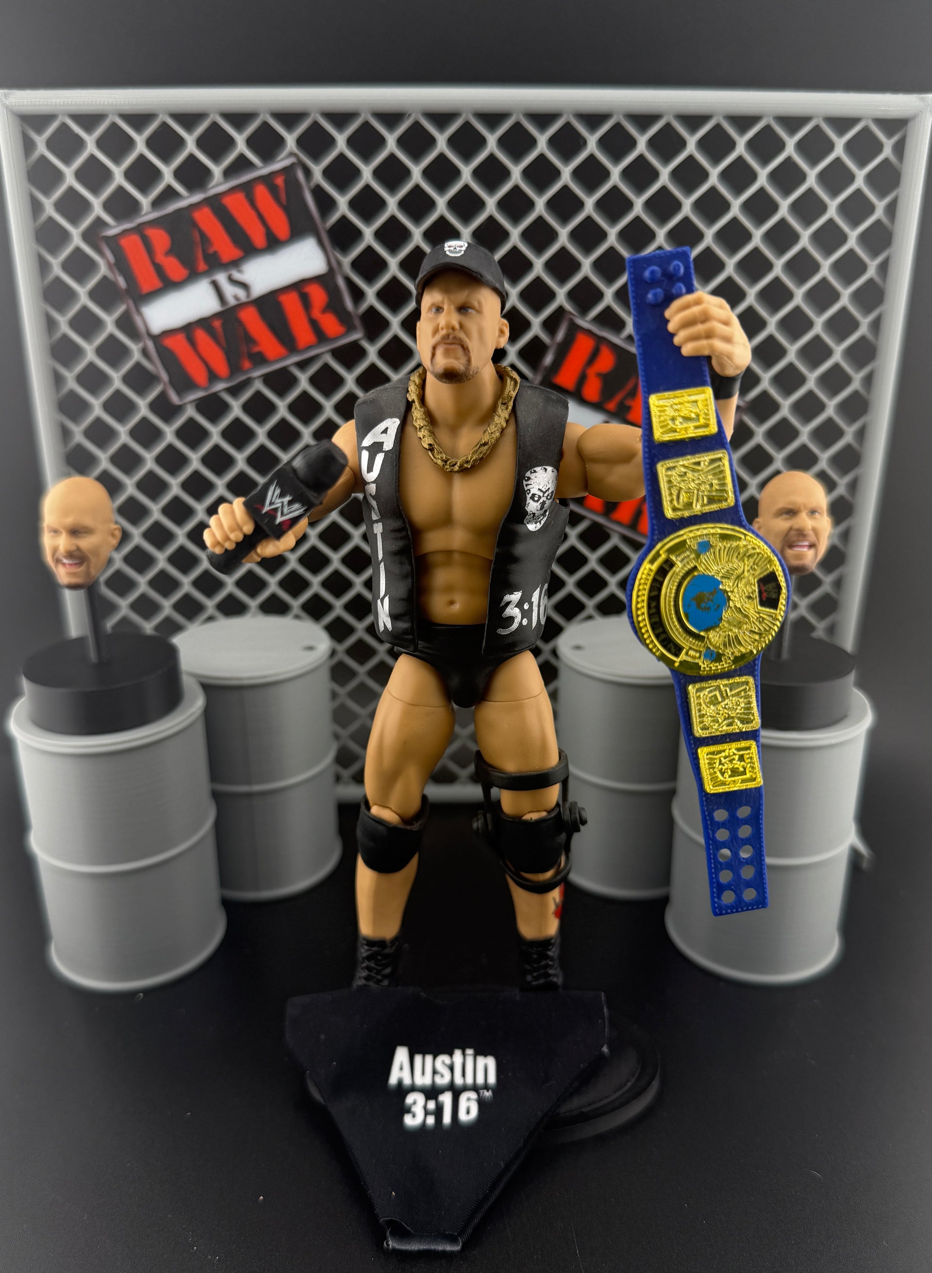 WWE Ultimate(Loose Figure)- Stone Cold Steve Austin Action Figure