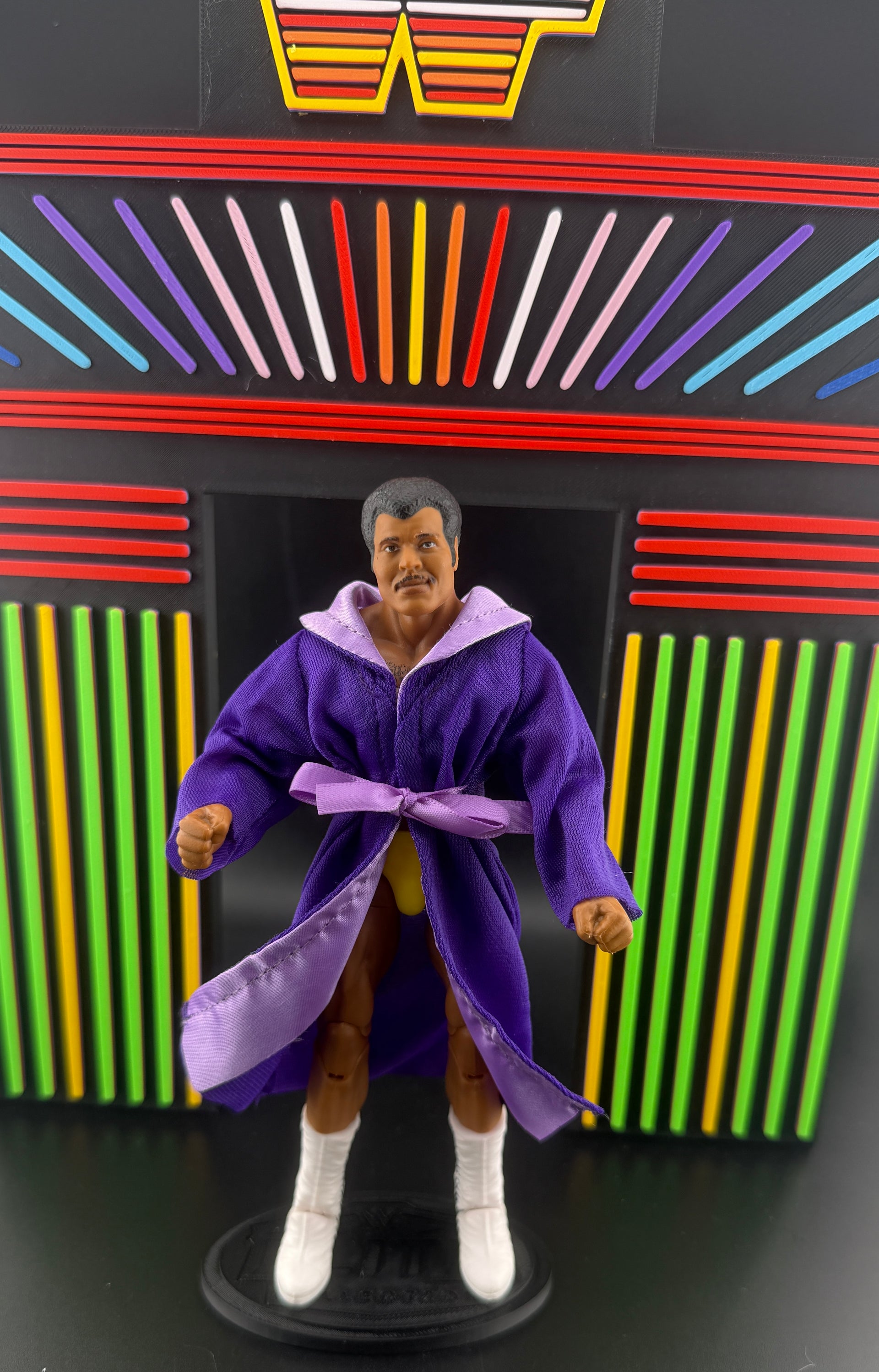 WWE Elite(Loose Figure)- Rocky Johnson Action Figure