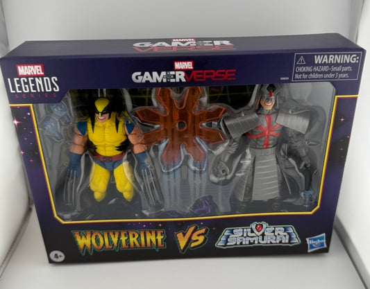 Marvel Legends Series Gamerverse Wolverine vs. Silver Samurai 6-Inch Action Figures