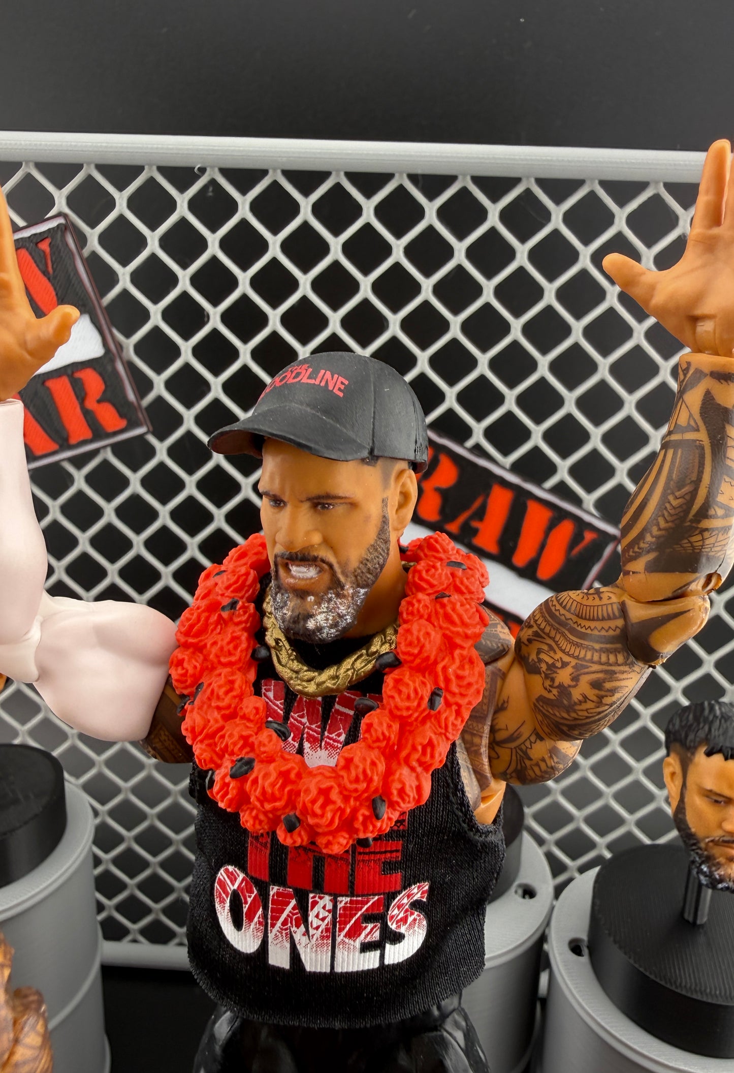 WWE Ultimate(Loose Figure)- The Usos (Bloodline) Action Figure
