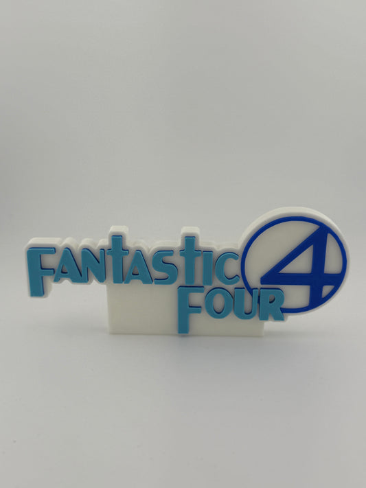 3D Print- Fantastic 4 Logo