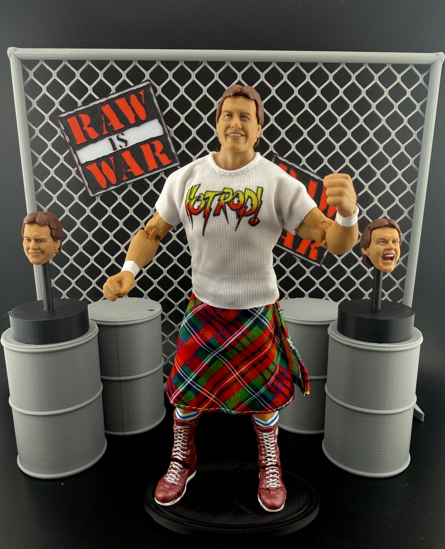 WWE Ultimate(Loose Figure)- Rowdy Roddy Piper Action Figure