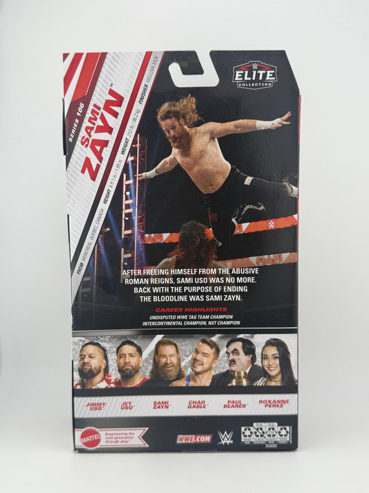 WWE Elite- Series 106 Sami Zayn Action Figure