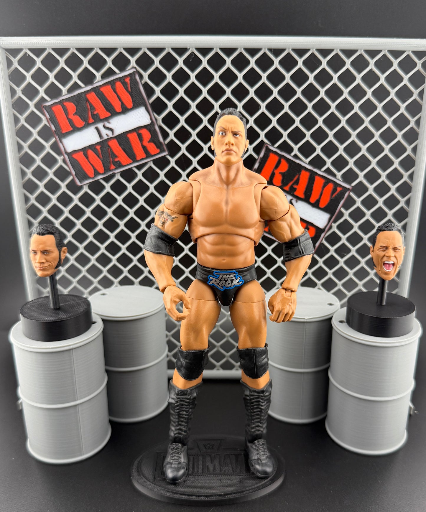 WWE Ultimate(Loose Figure)- The Rock (Attitude) Action Figure