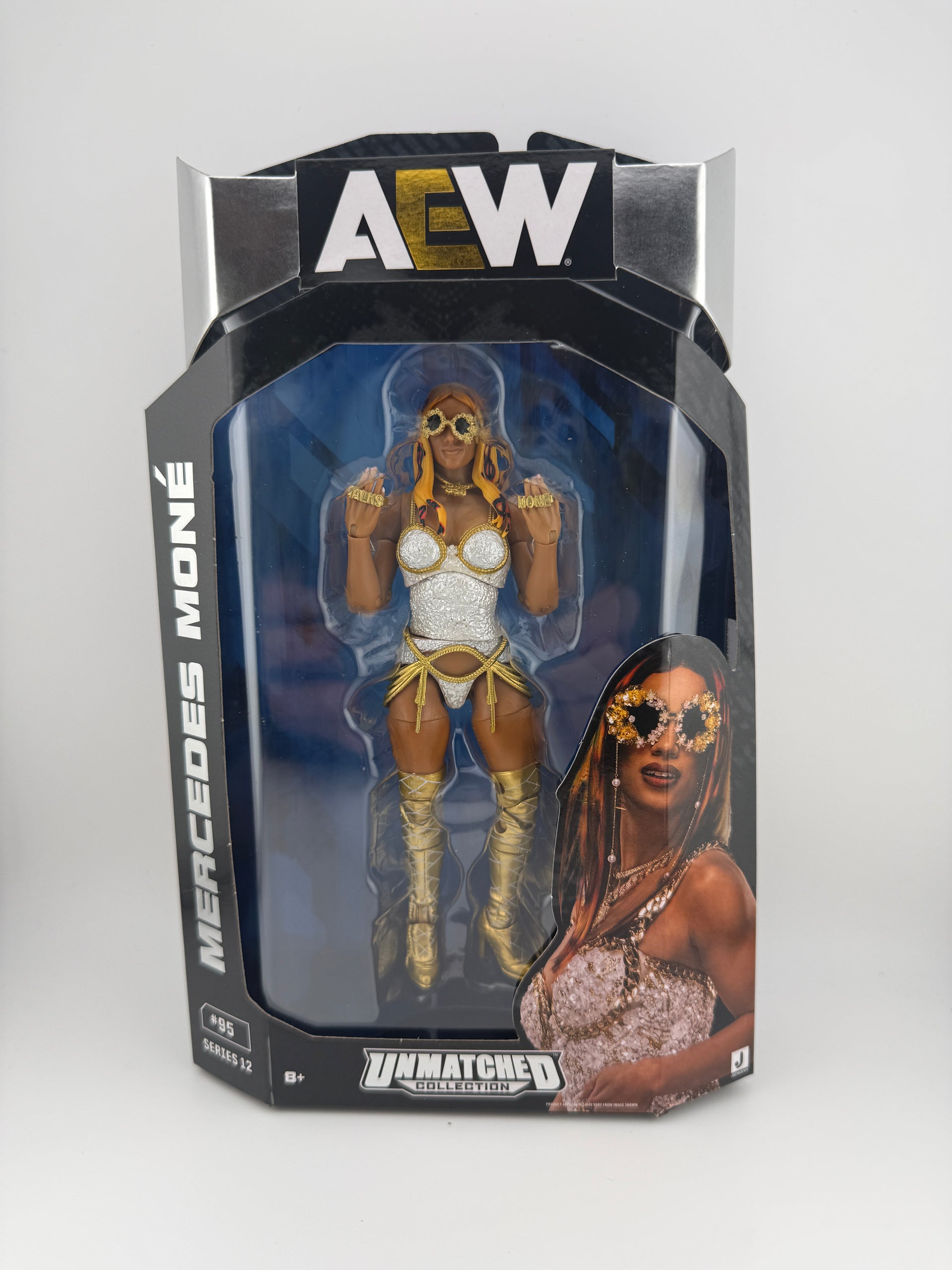 AEW- Unmatched Series 12 Mercedes Mone(#95) Action Figure