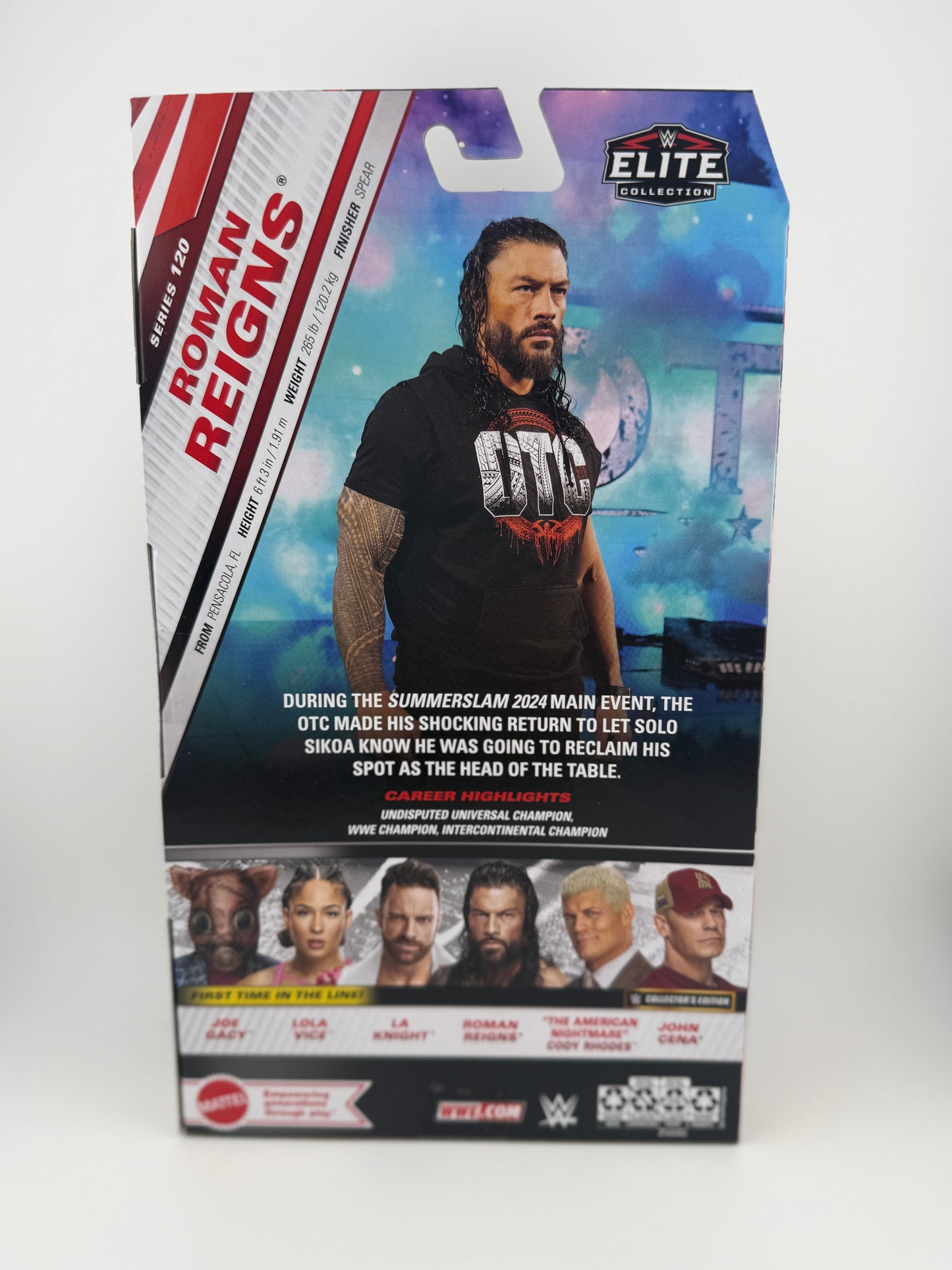 WWE Elite- Series 120 Roman Reigns Action Figure