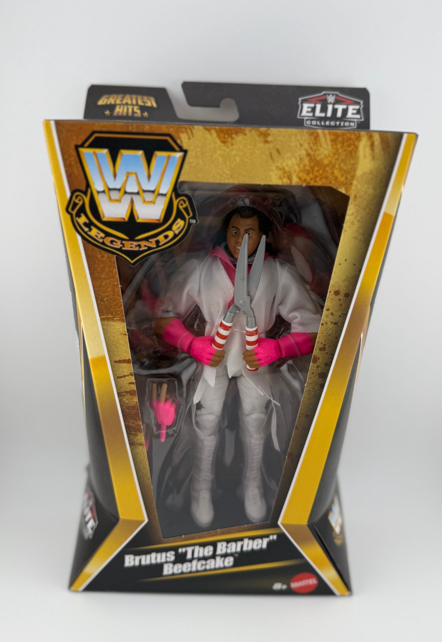 WWE Elite- Legends Greatest Hits Brutus “The Barber” Beefcake Action Figure