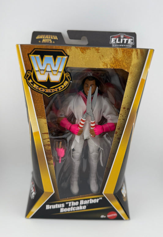 WWE Elite- Legends Greatest Hits Brutus “The Barber” Beefcake Action Figure