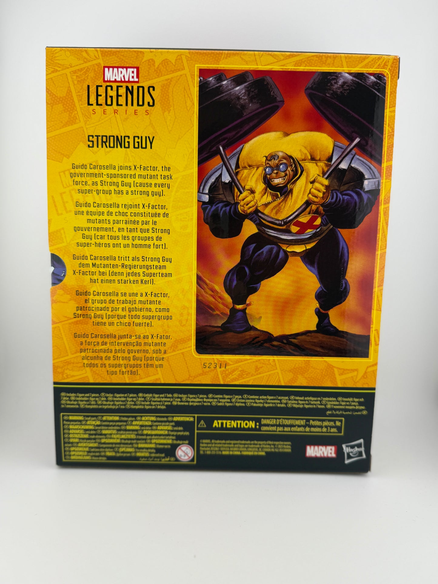 X-Factor Marvel Legends Strong Guy 6-Inch Action Figure