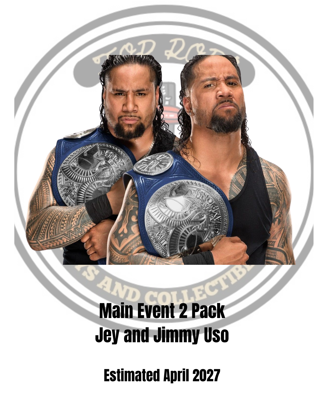 WWE Main Event- 2 Pack Jey and Jimmy Uso