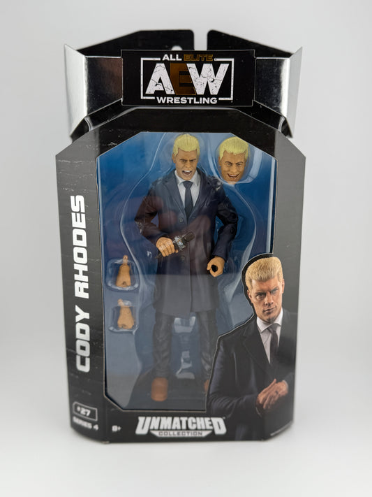 AEW- Unmatched Series 4 Cody Rhodes(#27) Action Figure