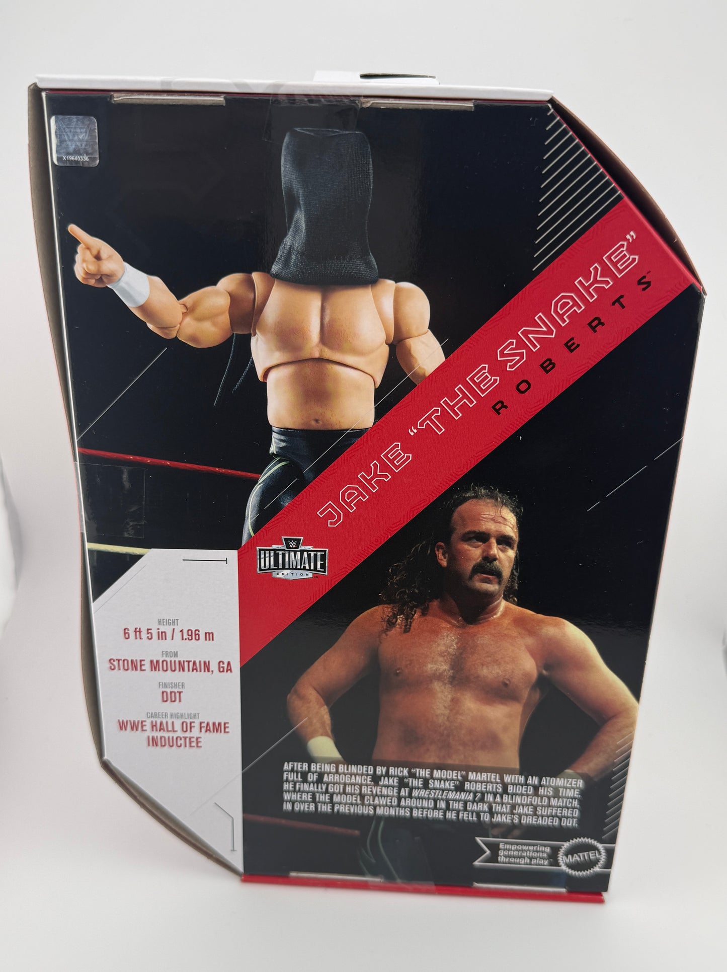WWE Ultimate- Jake “the Snake” Roberts Action Figure