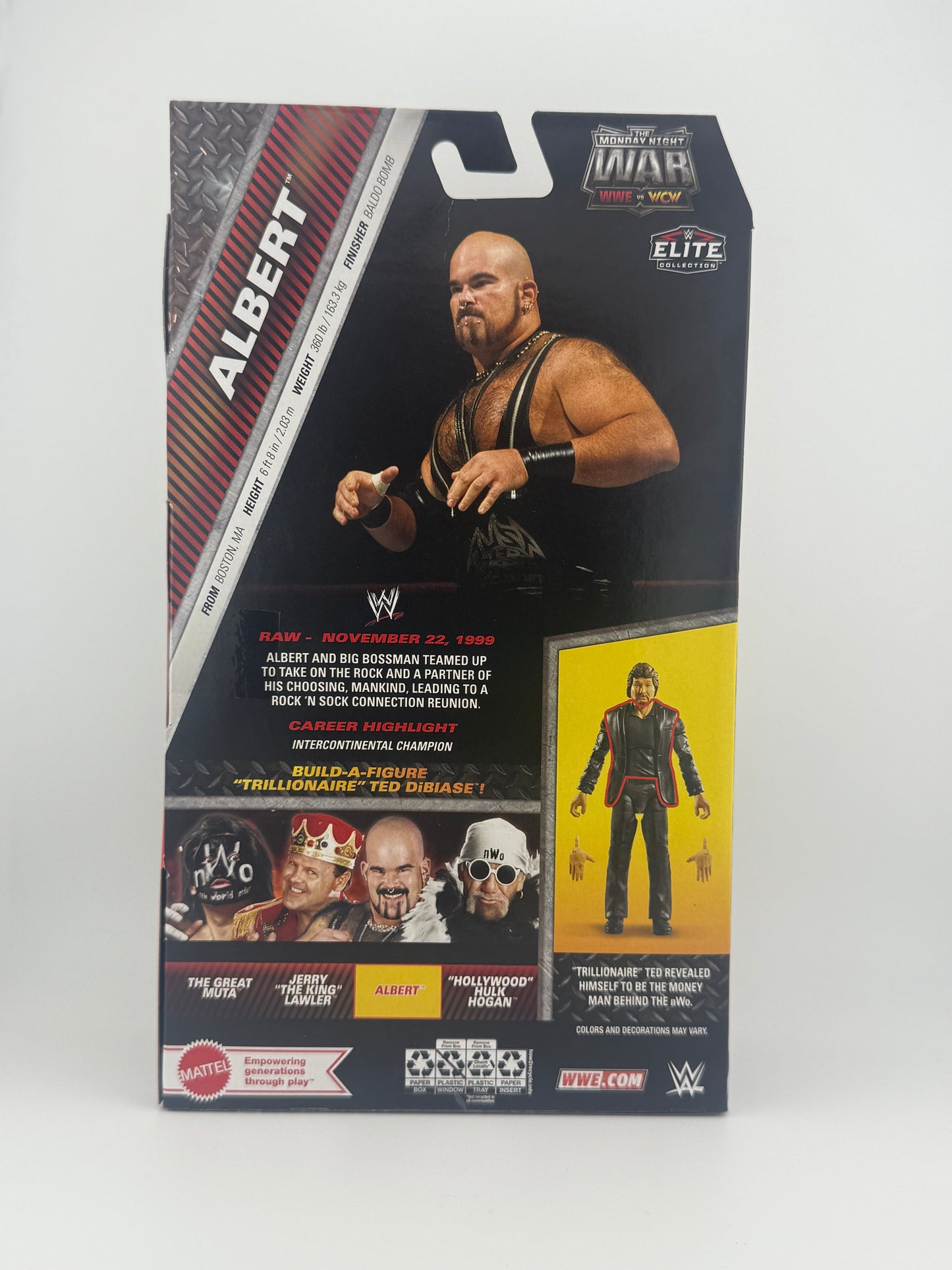 WWE Elite- MNW Series 7 Albert Action Figure