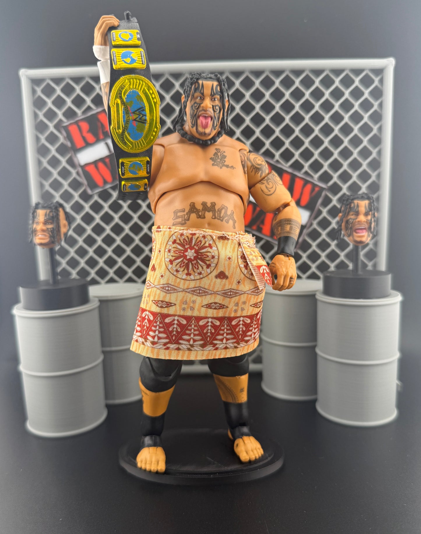 WWE Ultimate(Loose Figure)- Umaga Action Figure