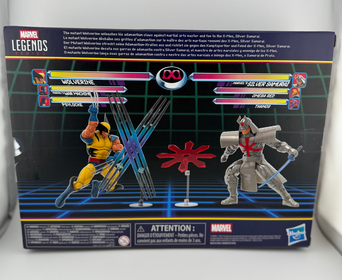 Marvel Legends Series Gamerverse Wolverine vs. Silver Samurai 6-Inch Action Figures