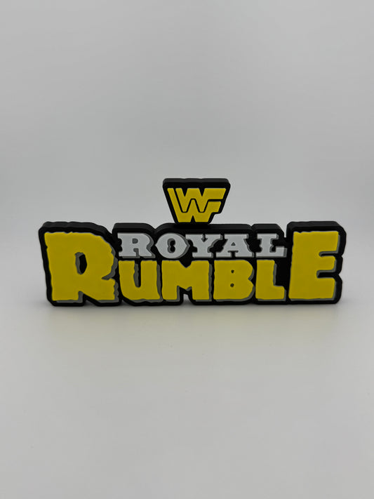 3D Print- Royal Rumble Retro Logo