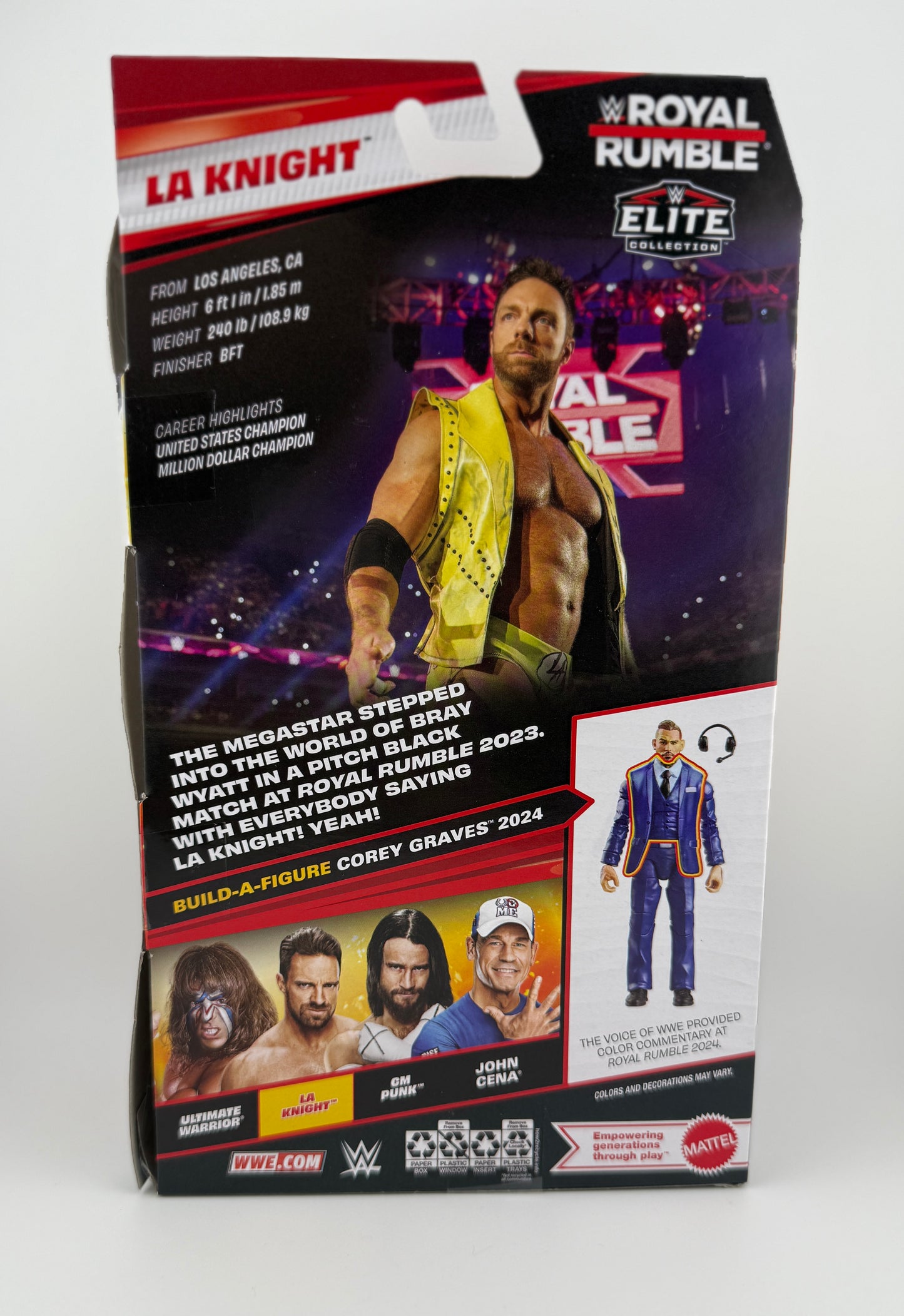 WWE Elite- Royal Rumble Series LA Knight